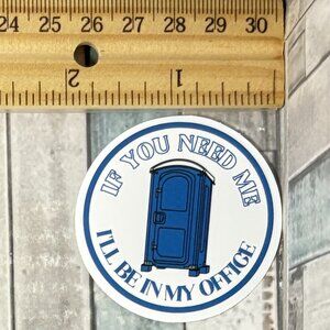 🌀10/$10🌀 Sarcasm Sarcastic Work Reusable Waterproof Vinyl Sticker Decal